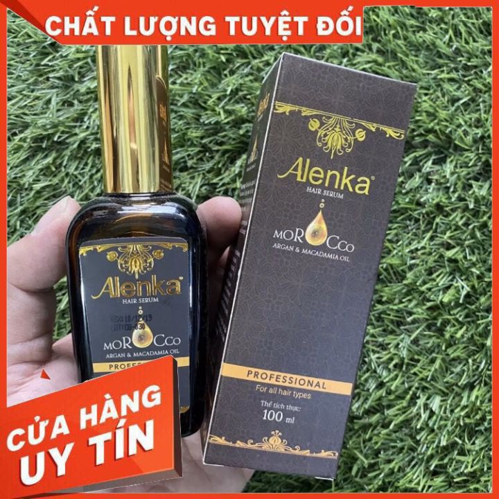 🌳🌳🌳 tinh dầu bóng sirum dưỡng tóc Alenka 100ml mẫu mới 🌳🌳🌳DƯỠNG BÓNG TÓC VÀ GIỮ NẾP TÓC UỐN không bết dính 🌳🌳🌳