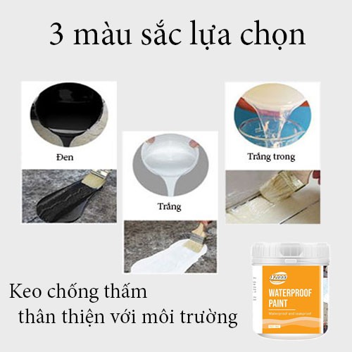 Keo Chống Thấm X2000 - Sơn Chống Thấm X2000 - Chống Thấm Nước, Sửa Chữa Các Vết Nứt Tường, Mái Nhà....