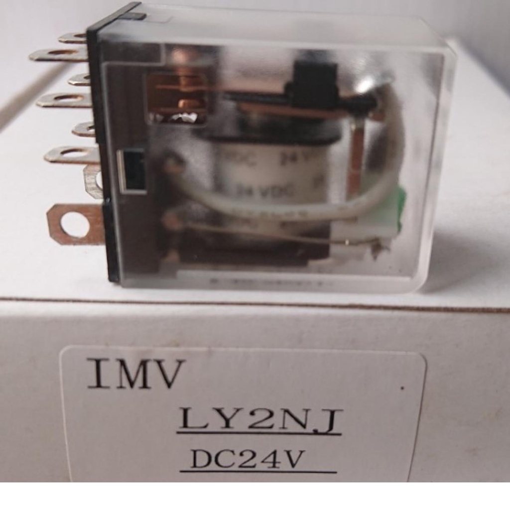 Relay LY2N-J  rơ le trung gian 8 chân dẹp lớn điện áp 12VDC, 24VDC, 220VAC chất lượng tốt