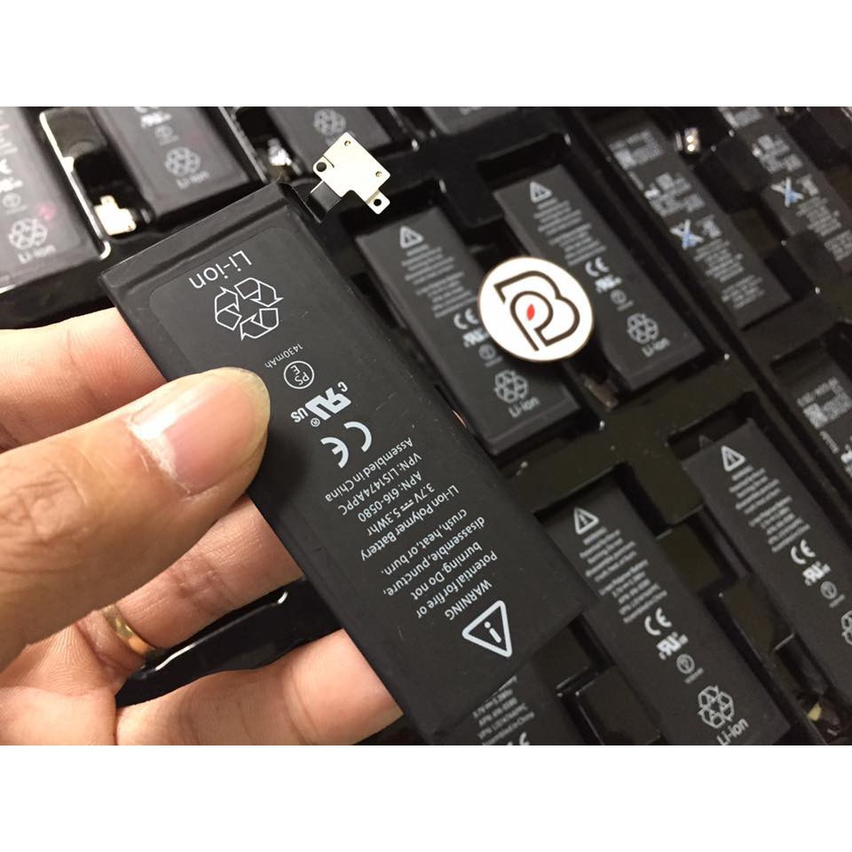 Pin ĐT táo 4s/4 bóc máy hoặc pin mới 100%; bảo hành 6 tháng.Mới 100%
