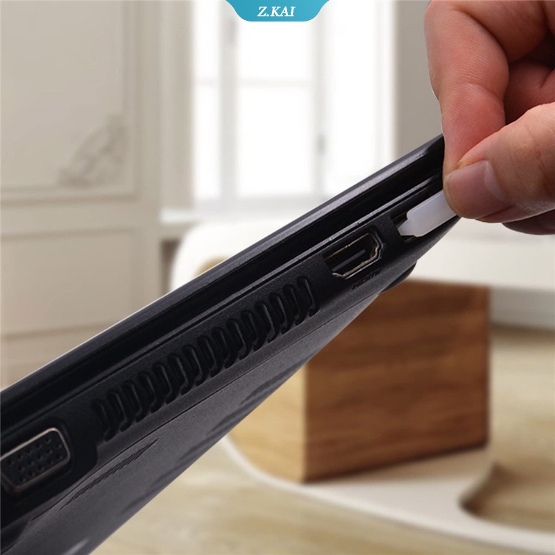 Bộ 16 Nút Silicone Bịt Cổng USB Chống Bụi Nhiều Màu Sắc Cho Laptop