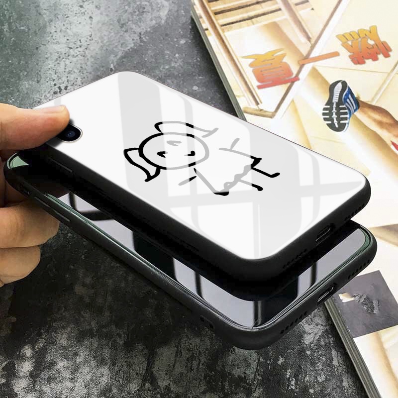 Ốp lưng iphone kính cặp đôi ngộ nghĩnh case 14 14plus 13 pro max 12 promax 11 mini 6 6s 7 8 plus x xr xs