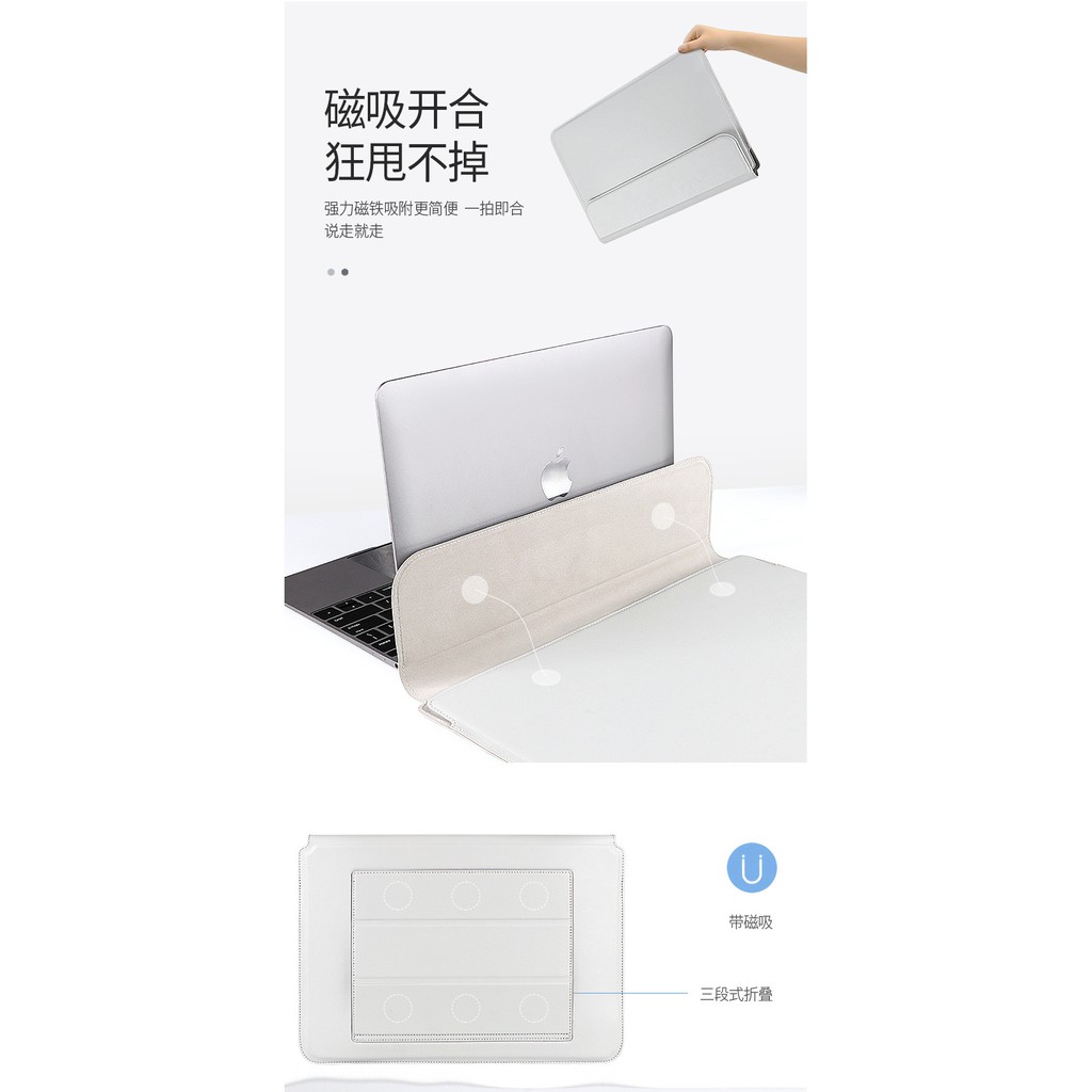 bao da surface &amp; macbook 13.3 đến 14'' kiểu dáng ngang