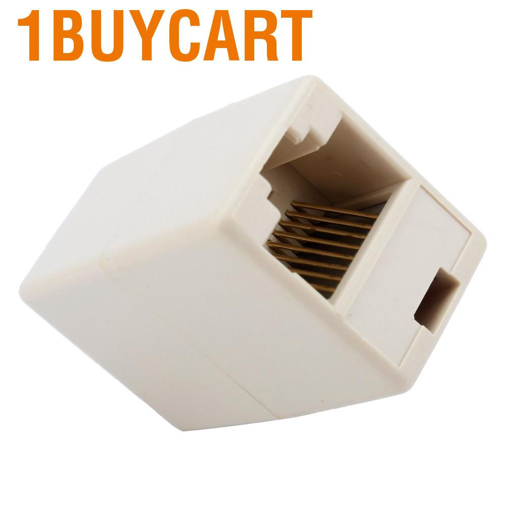 1buycart Hot Sale Ethernet Lan Cable Joiner Coupler Network Connector CAT 5 5E