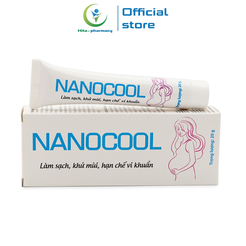 Kem dưỡng vùng kín phụ nữ NANOCOOL MT Pharco khử mùi, kháng khuẩn - Tuýp 20g