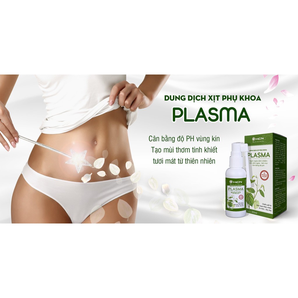 Dung Dịch Xịt Phụ Khoa Plasma Từ Lá Trầu Không