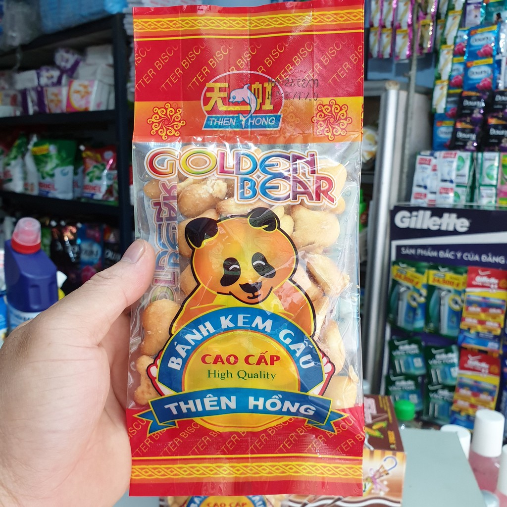 BÁNH GẤU CAO CẤP THIÊN HỒNG GÓI 100G