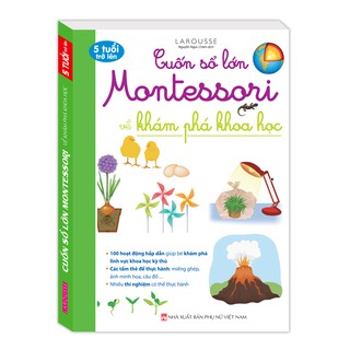 Sách - Cuốn sổ lớn Montessori về khám phá khoa học (bìa mềm)