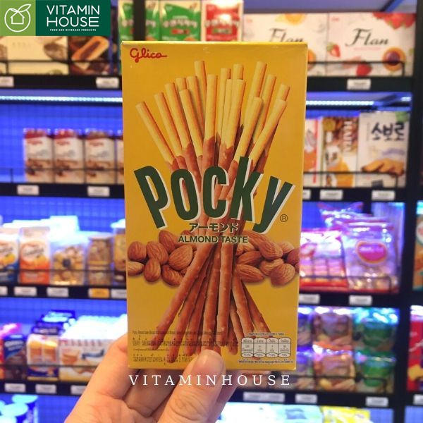 [VITAMIN HOUSE] Bánh que Pocky hạnh nhân 43.5g