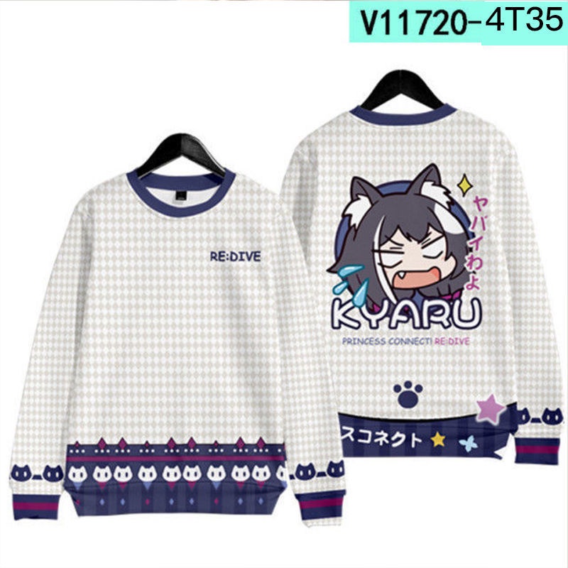 ✵Áo len hoạt hình anime, áo khoác mùa thu, áo thun