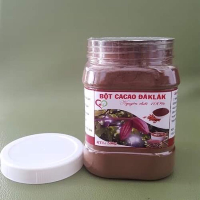 0,5Kg bột cacao ĐẮC LẮC nguyên chất hàng loại 1