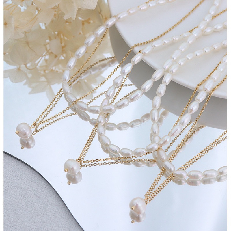 Dây Chuyền 2 Tầng Titan Ko Han Rỉ TT 3959