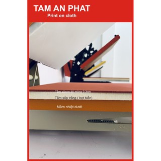 Tấm Xốp Trắng Cho Máy Ép Nhiệt [ SẴN HÀNG NHIỀU KÍCH THƯỚC]