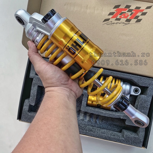 Phuộc OHLINS 1:1-Bình Dầu cho Wave/Dream/Future/Axelo