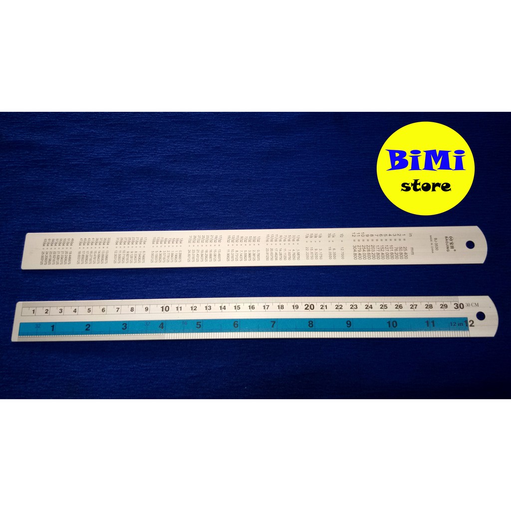 Thước nhôm 15cm, 20cm và 30cm - BiMi store