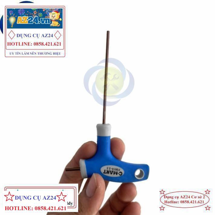 Lục giác T C-mart F0014-2.5 2.5mm  Đài Loan
