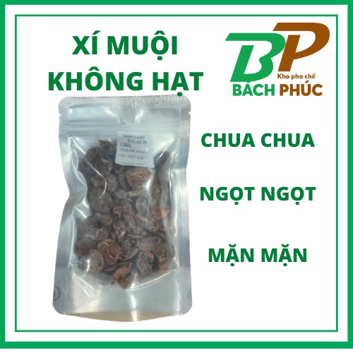 100g Xí Muội Thịt Omai Không Hạt Chua Chua Ngọt ngọt Mặn - Trùm Ăn vặt - Kho Pha Chế Đà Nẵng