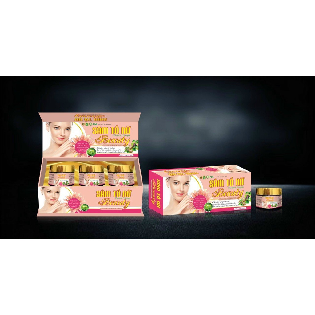 Viên Uống Sâm Tố Nữ Placentra Estrogen Beauty Queen Diamond Gold Giúp Cân Bằng nội tiết tố nữ,Đẹp Dáng, Sán