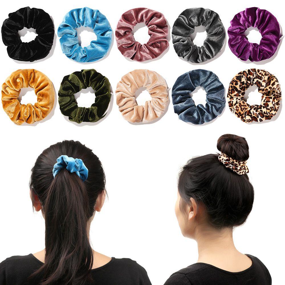 Dây Cột Tóc Màu Sắc Thời Trang Cho Nữ