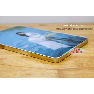 Ảnh tráng gương để bàn size 20x30
