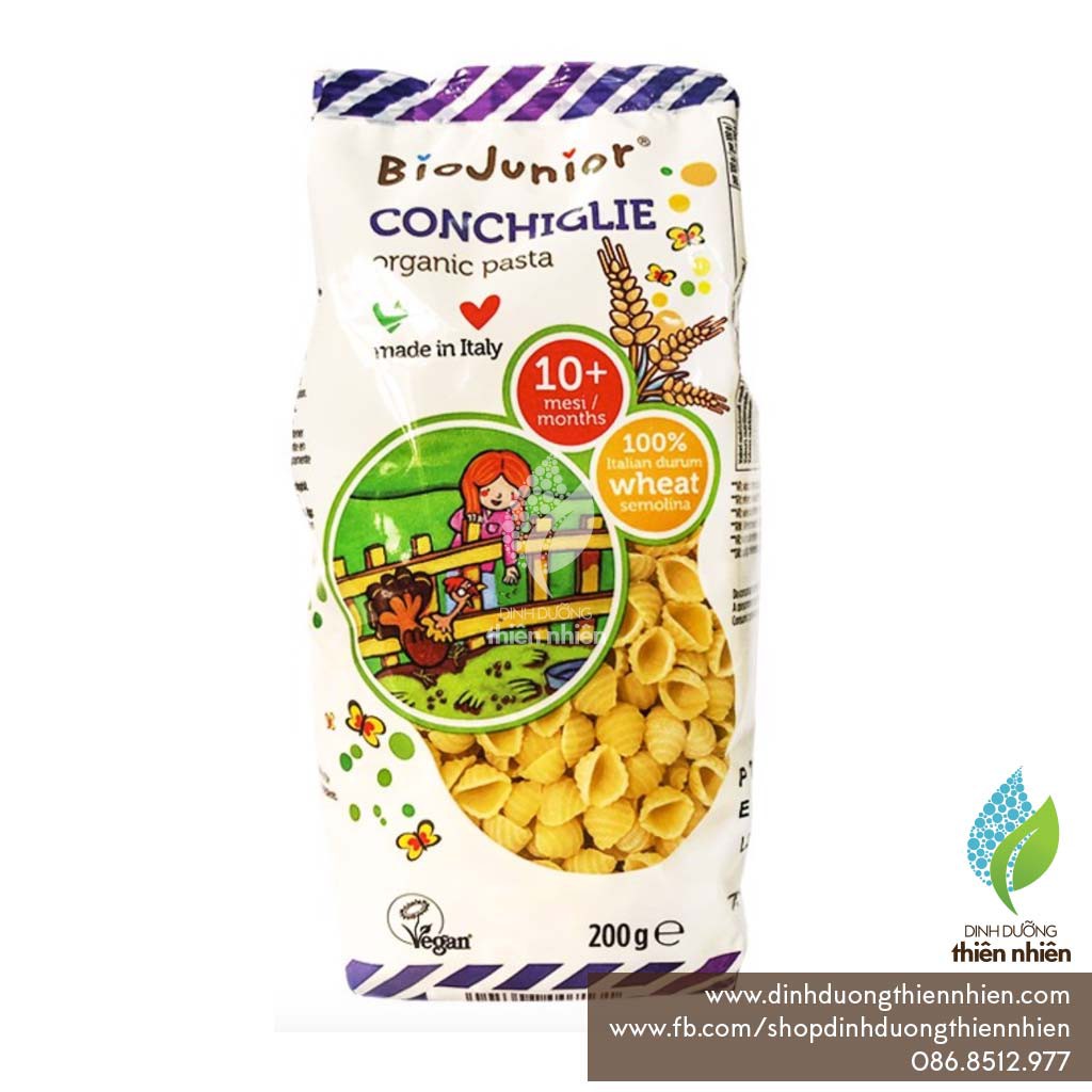 [TÚI NGUYÊN] Mì Nui Hữu Cơ Markal, Bio Junior, Bartolini