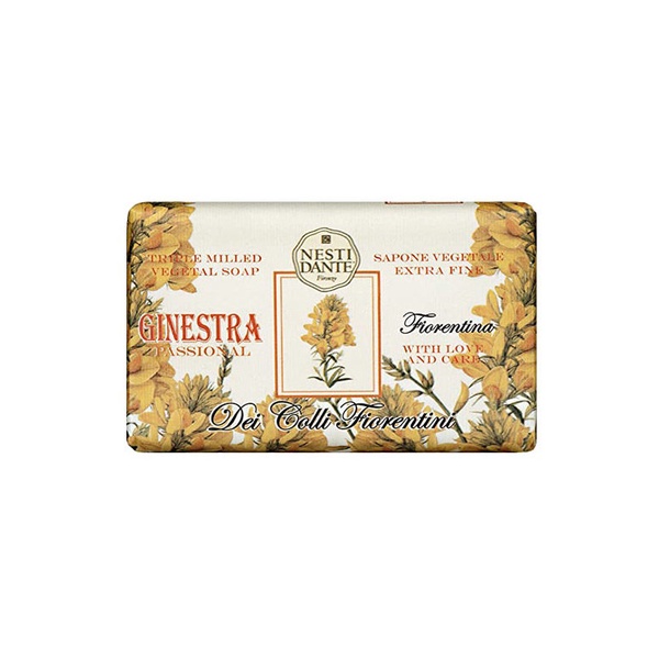 Xà Phòng/ Xà bông Tắm Chiết Xuất Từ Hoa Đậu Chổi Nesti Dante 250g Ý - tinh dầu nước hoa