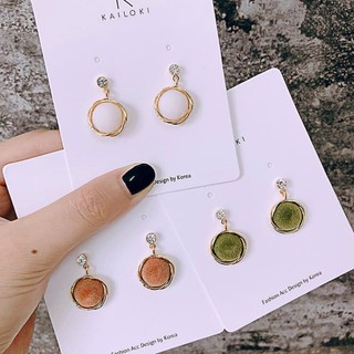 [GIÁ SỈ] Bông tai -khuyên tai nữ tròn thời trang vintage