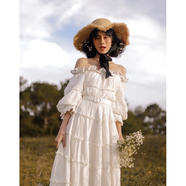 DREAMY PAPILLION MIDI DRESS