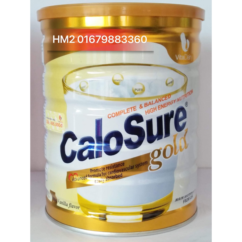 Sữa Bột Calosure Gold 900g cho người ốm