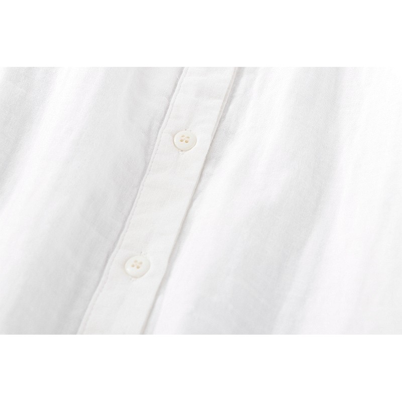 [ORDER] Áo somi vải cotton bông , thêu hoa xinh phong cách Nhật 2020 | BigBuy360 - bigbuy360.vn