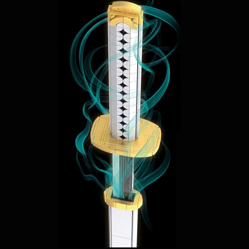 Đồ Chơi Lắp Ráp LEGO Mô Hình Thanh Kiếm Wado Ichimonji Trong One Piece, Có Thêm Bản Phát Sáng DK1509 - 727