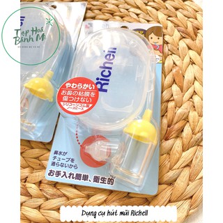 Dụng cụ hút mũi Richell (dạng vòi hút) cho bé từ sơ sinh