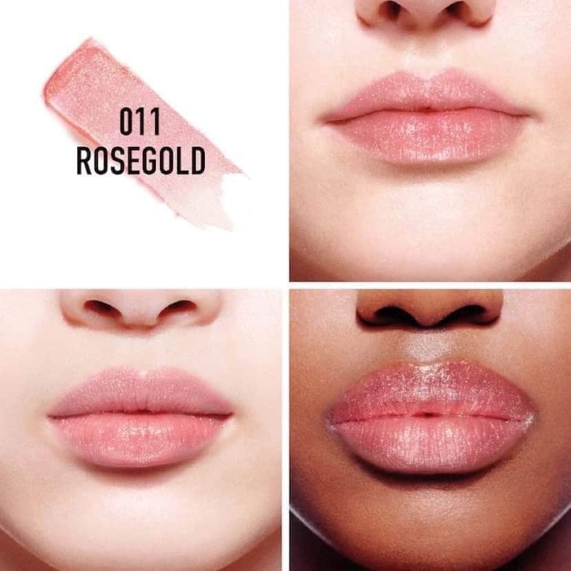 Son Dưỡng Dior Addict Lip Glow Lip 011 Rose Gold -  017 Ulra Coral Fullsize