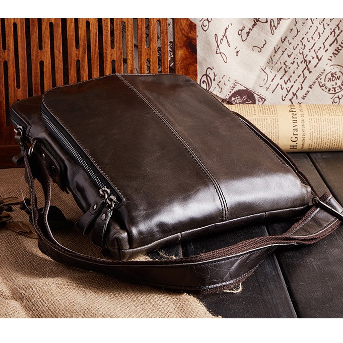 Túi Đeo Chéo Nam Cao Cấp LAVATINO Chính Hãng - 100% Da Nguyên Miếng, Handmade Khâu Tay - Món Quà Ý Nghĩa Cho Người Thân | BigBuy360 - bigbuy360.vn