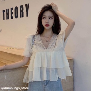 Áo voan babydoll