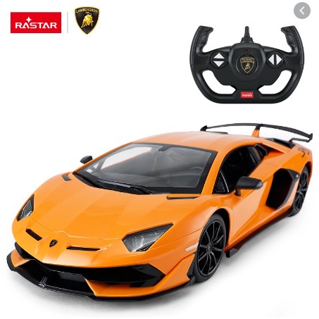 Ô tô Siêu xe Lamborghini Aventador SVJ điều khiển từ xa tỷ lệ 1/14 mô hình RC Car Drift oto siêu phẩm với sóng 2.4GHz