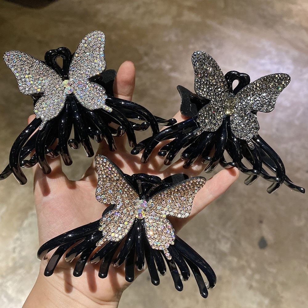 Kẹp Tóc Càng Cua Acrylic Nhiều Màu Sắc Phong Cách Hàn Quốc Đơn Giản Cho Nữ