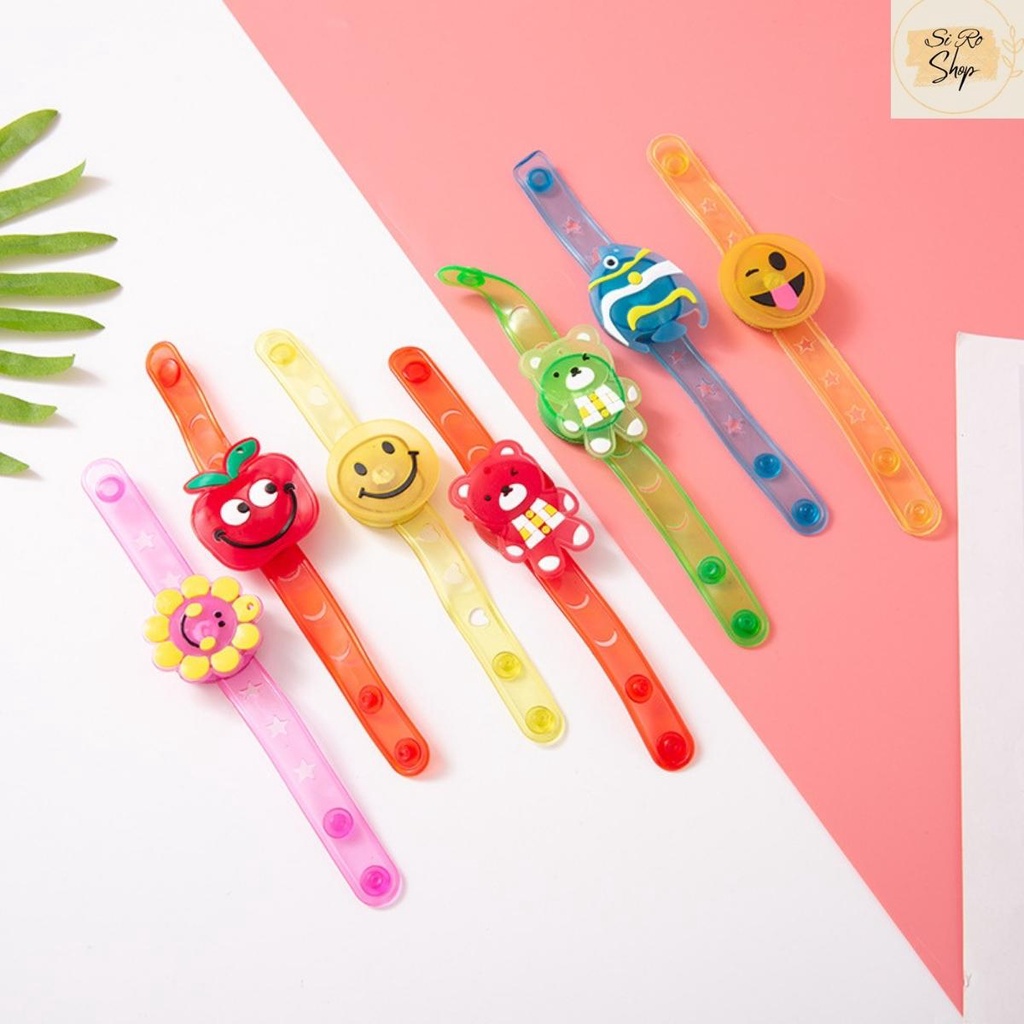 Đồng hồ phát sáng, vòng đeo tay đèn LED có nhiều hình thú dễ thương, quà tặng yêu thích cho bé