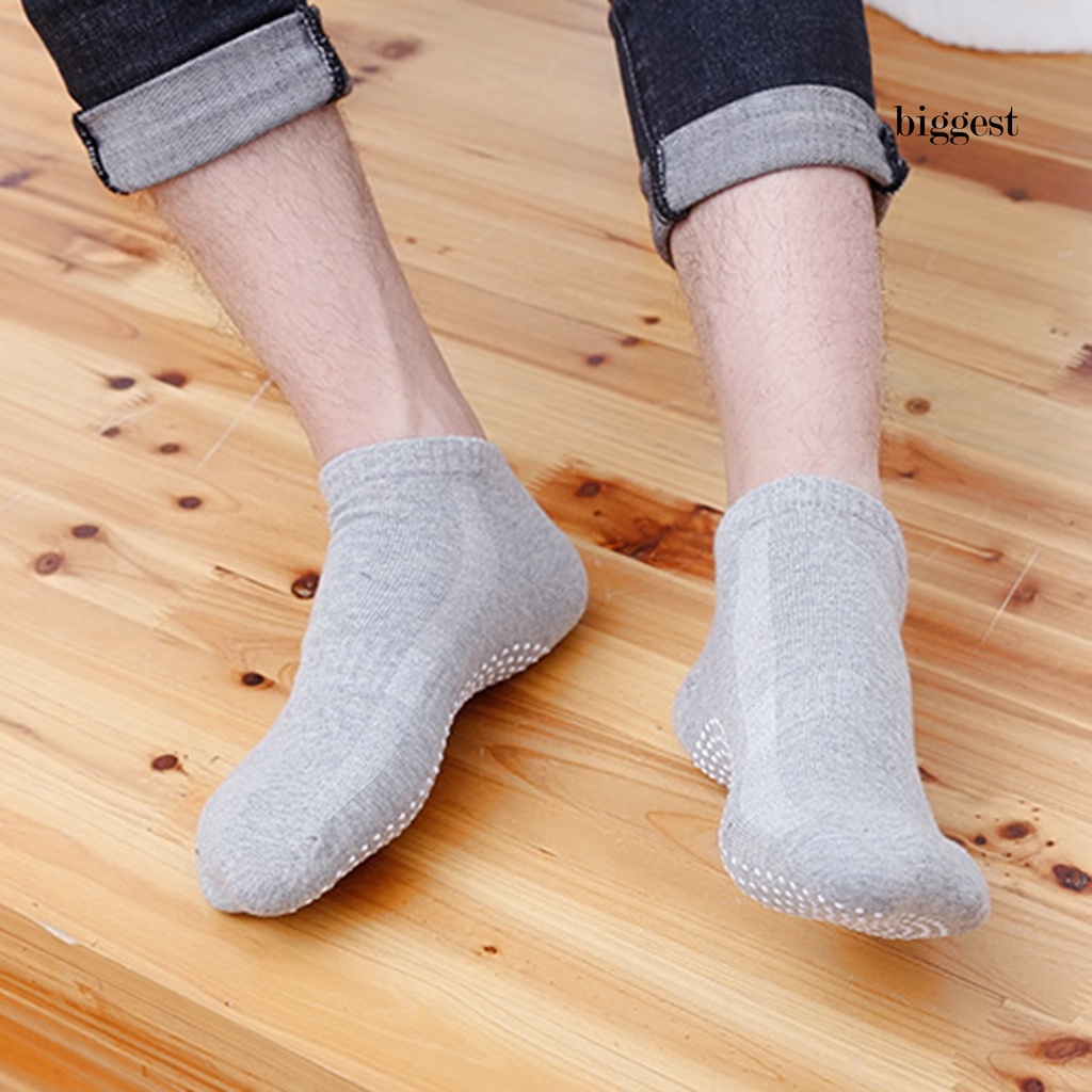 1 Đôi Tất Cotton Tập Yoga Thấm Hút Mồ Hôi Thoáng Khí Chống Trượt Cho Nam Nữ