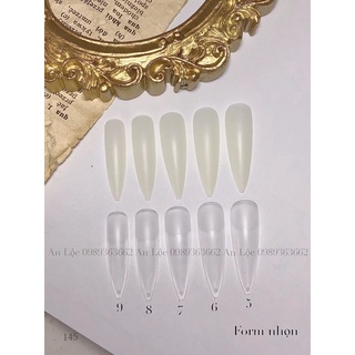 móng up lẻ size dáng nhọn,vuông,thang đã nhám