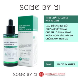 Serum Giảm Mụn Some By Mi AHA BHA PHA 30 Days Miracle 50ml