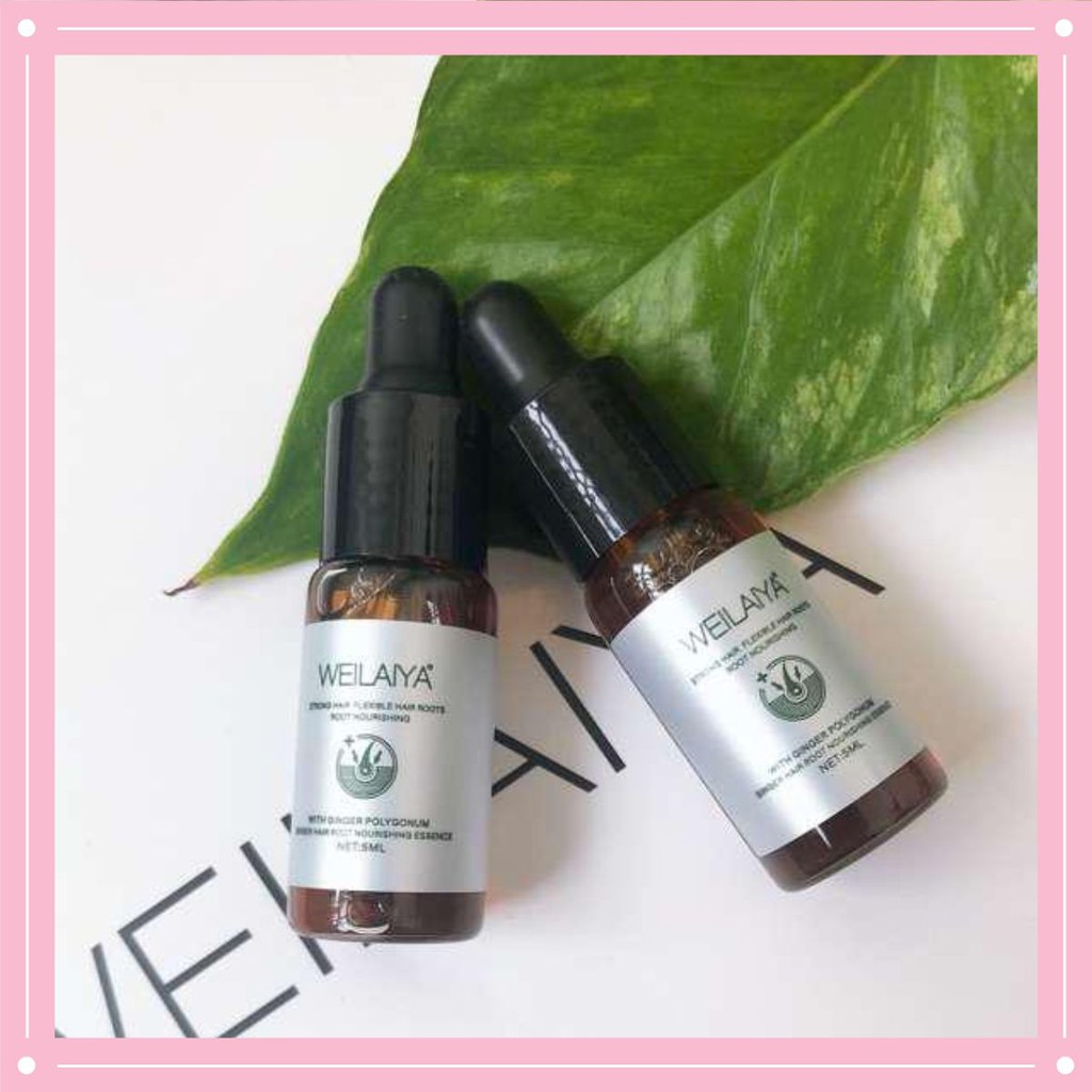 Huyết thanh serum kích thích mọc tóc nhanh Weilaiya hộp 8 chai x 5ml