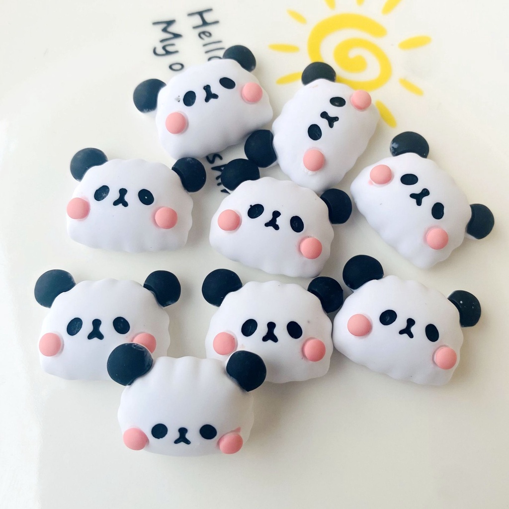 Túi 1 Mặt Gấu Trúc Dễ Thương Dùng Làm Trang Sức DIY