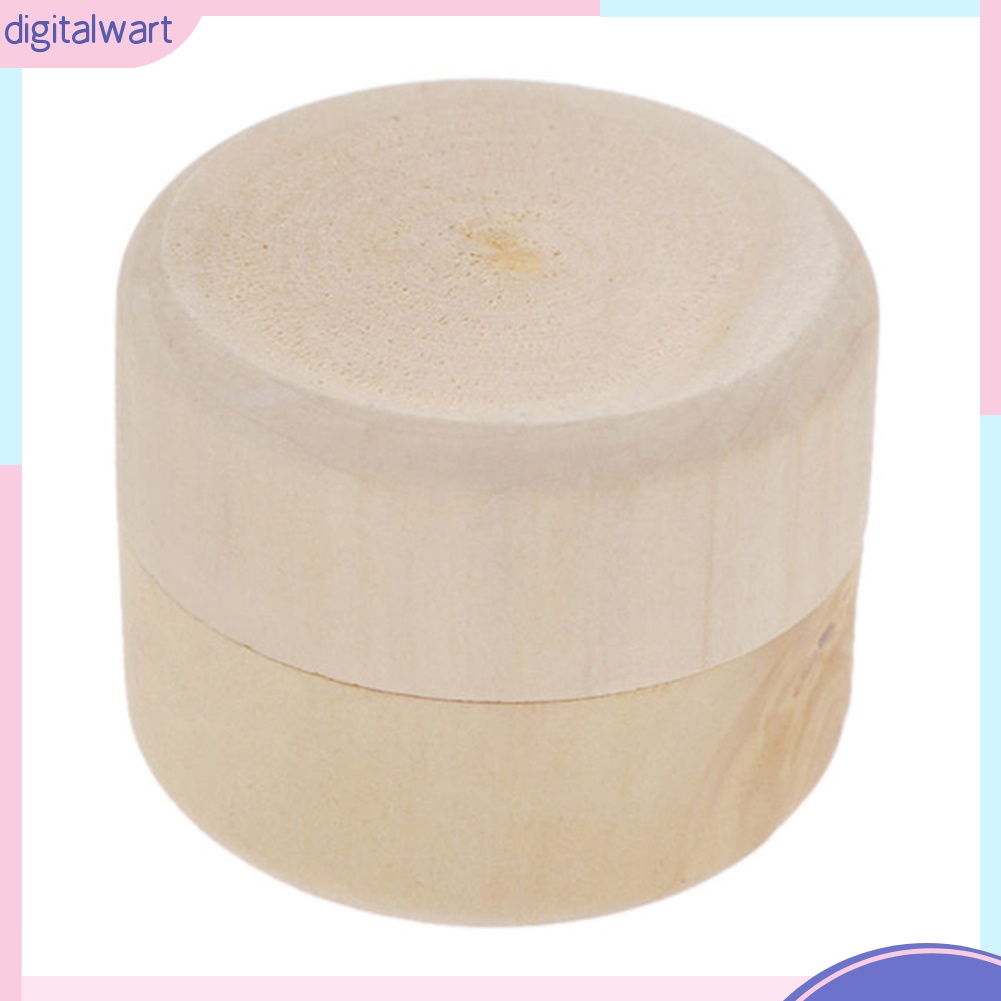 Hộp gỗ đựng trang sức hình tròn