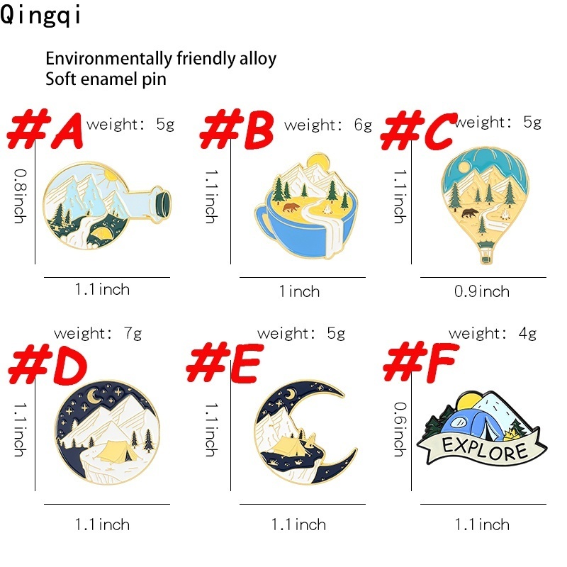 Huy hiệu cài áo Miss Zoe hình chai nước hoạt hình ngộ nghĩnh đáng yêu