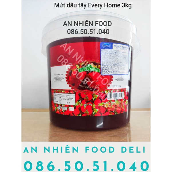 Mứt Dâu Tây 3KG Strawberry Every Home