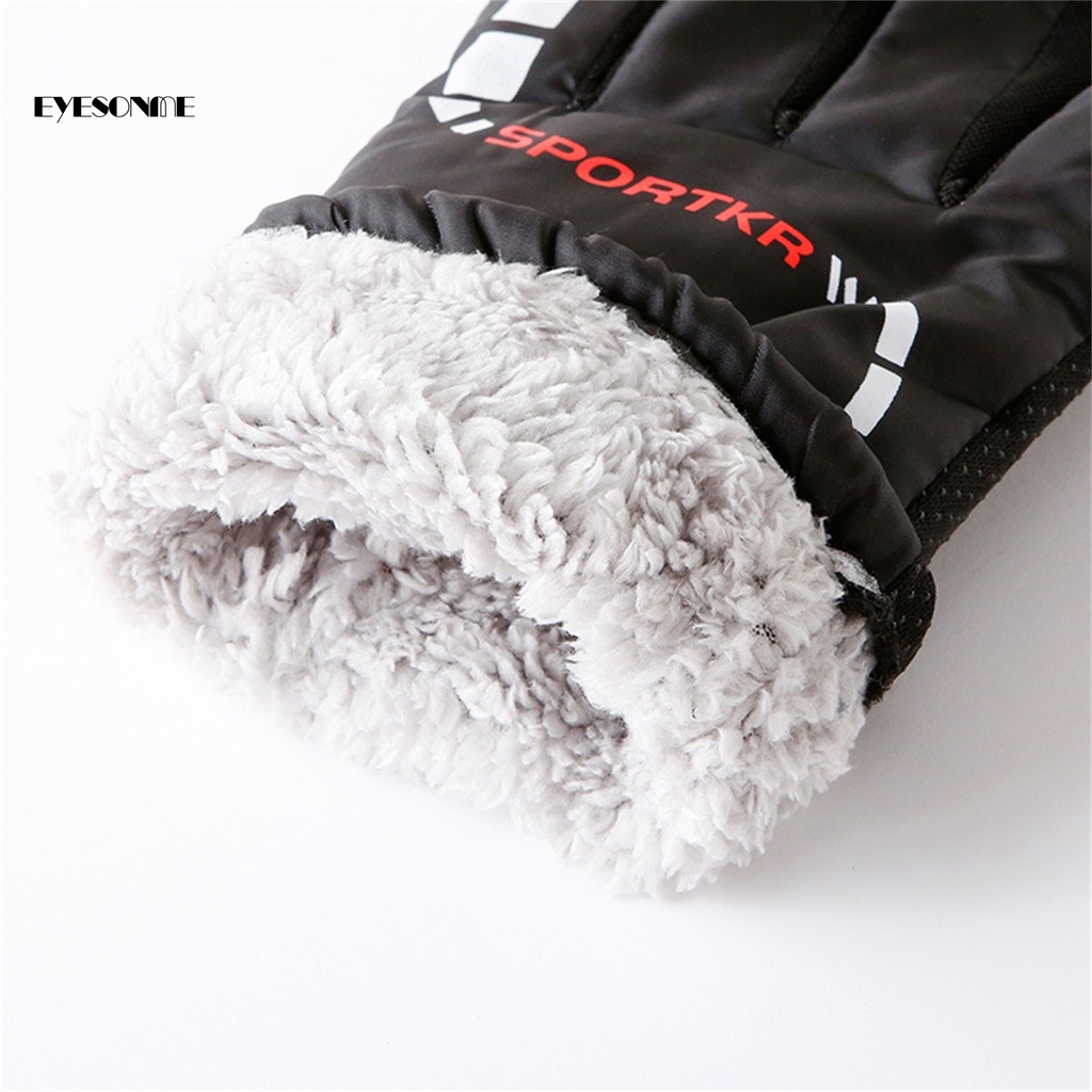 Găng tay trượt tuyết có thể sử dụng cảm ứng màn hình điện thoại thời trang mùa đông cho nam