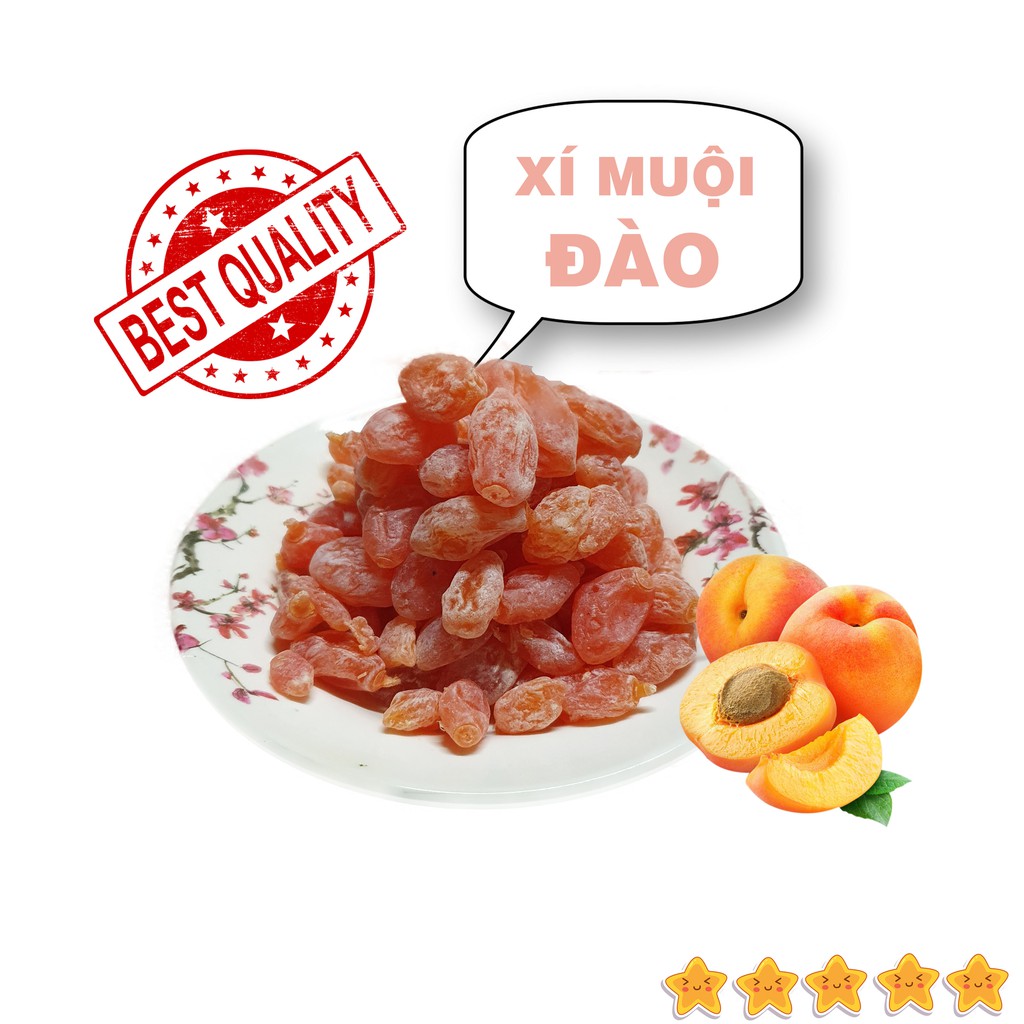 Xí muội đào bao tử nutty nice, đồ ăn vặt Sài Gòn, vừa ngon vừa rẻ