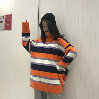 [ Order ] Áo len cổ cao ulzzang from rộng