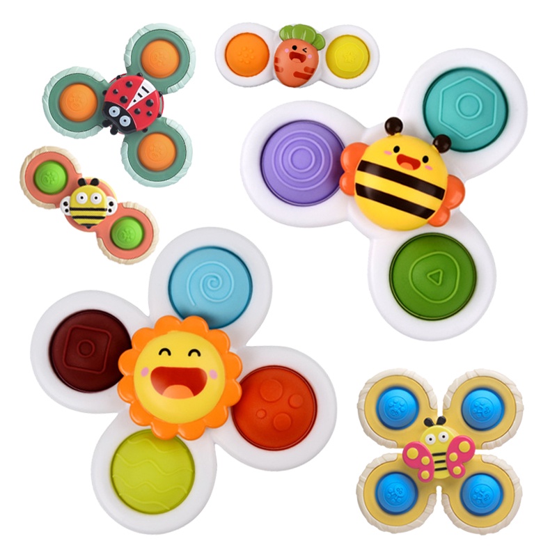 1 (MớI) Con Quay Đồ Chơi Fidget Spinner HìNh Bông Hoa PháT TriểN Trí NãO